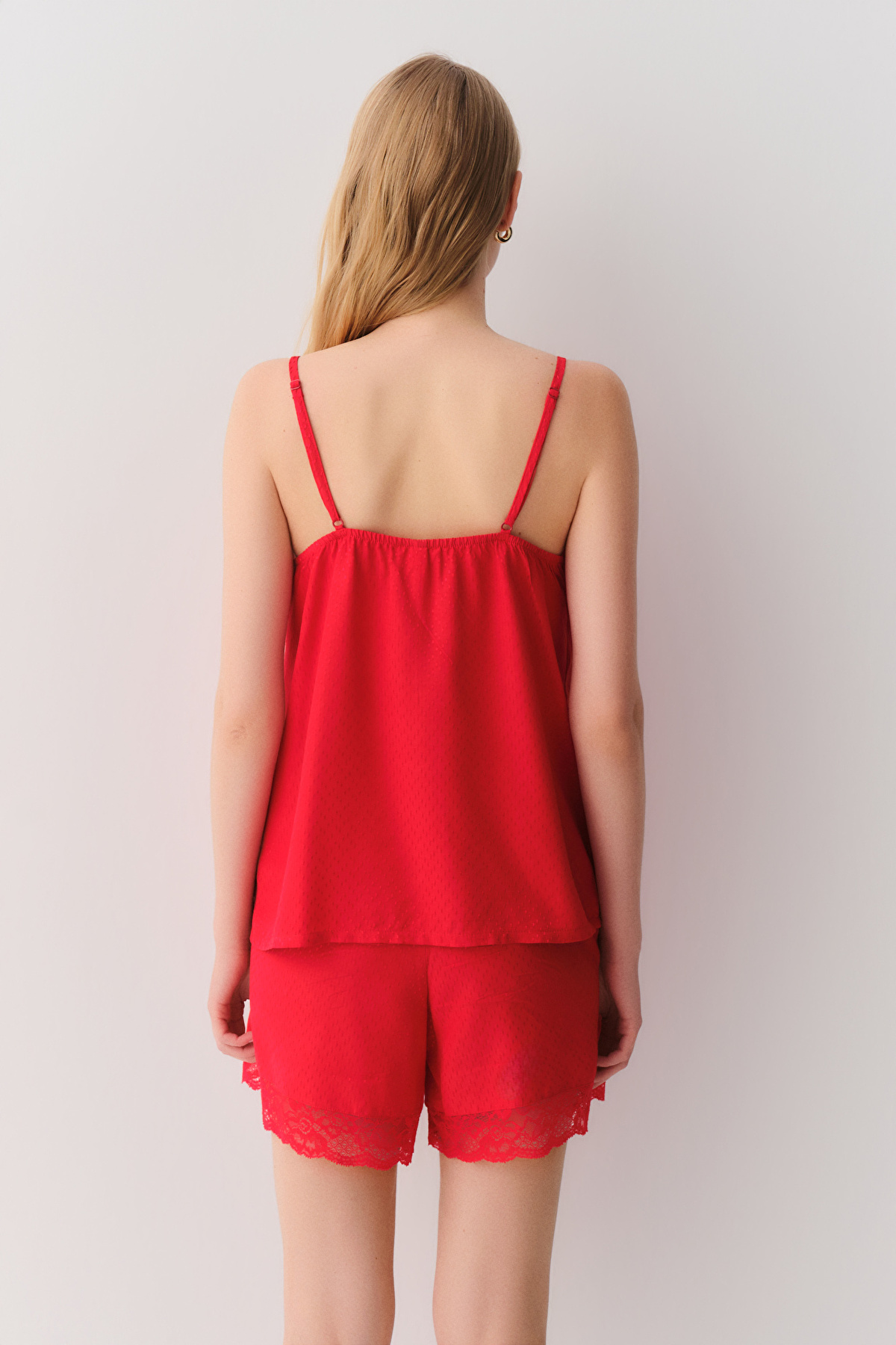 RED Amour Babydoll Set | SUWEN
