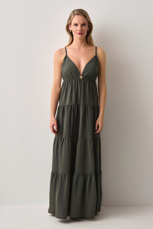 Khaki Stella Dress