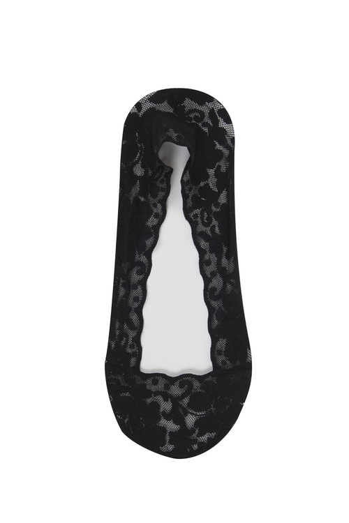 Siyah Premium Dantelli Suba Çorap