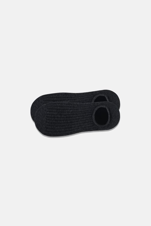 Gri / Antrasit Men Classic Sneaker Çorap