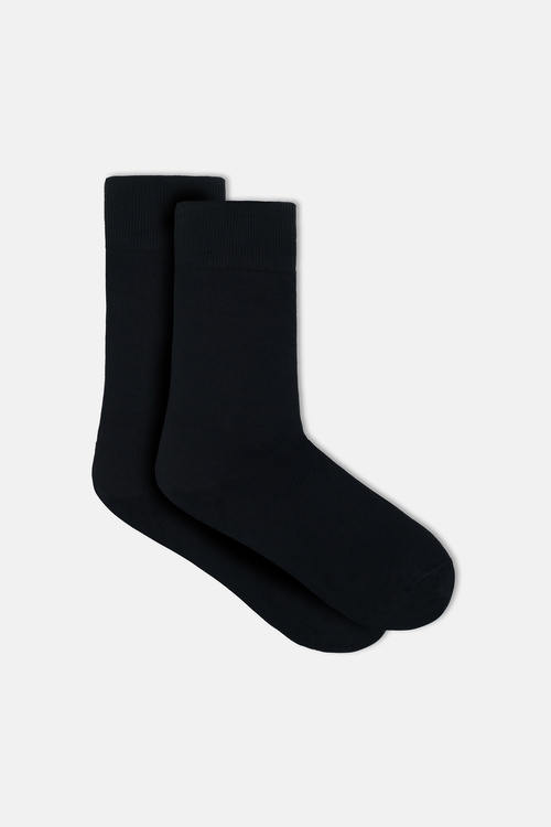 Siyah Soft Touch Erkek Soket Çorap