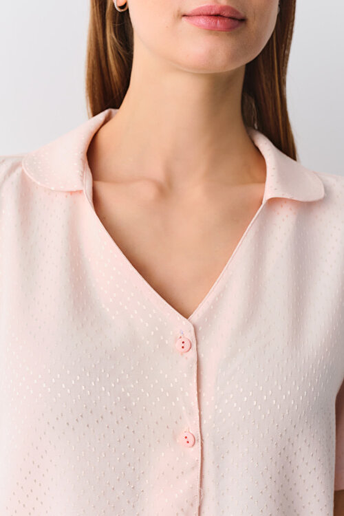 Pembe Maison Maskülen Pijama Takımı