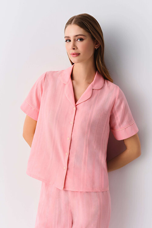 Pembe Baby Maskülen Pijama Takımı