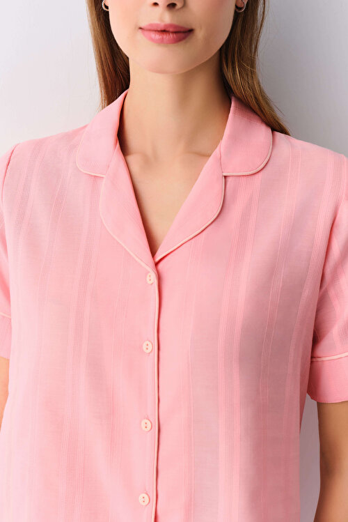 Pembe Baby Maskülen Pijama Takımı