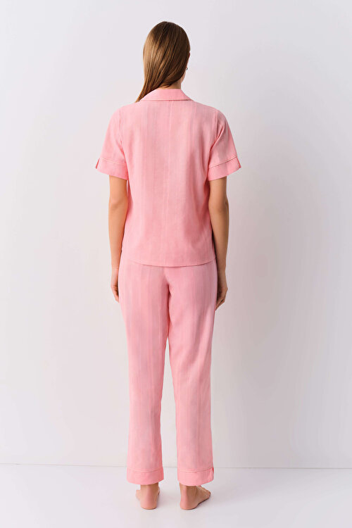 Pembe Baby Maskülen Pijama Takımı