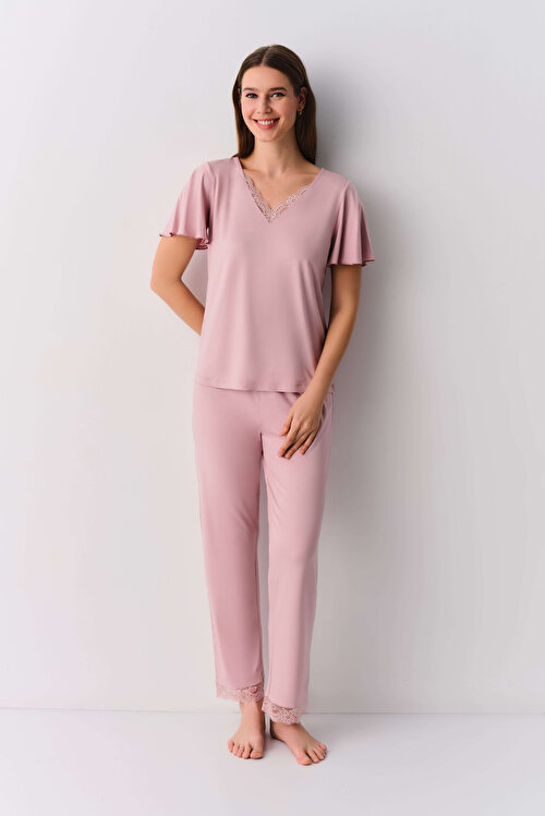 Pembe Handy Pijama Takımı