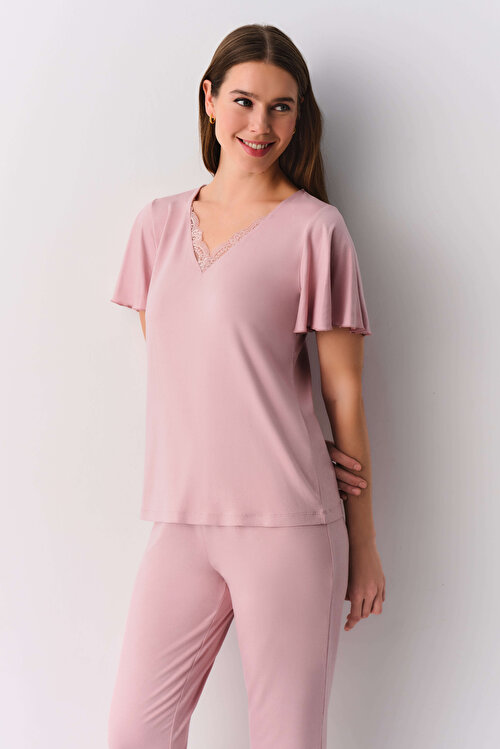 Pembe Handy Pijama Takımı