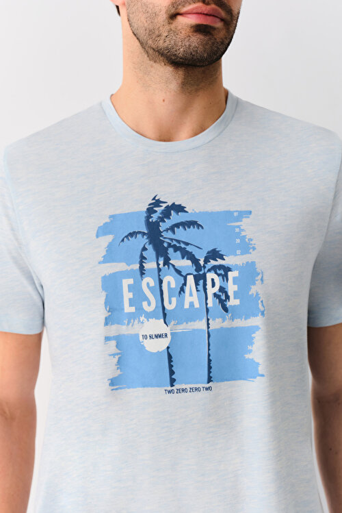 Koyu Lacivert Escape Erkek Pijama Takımı