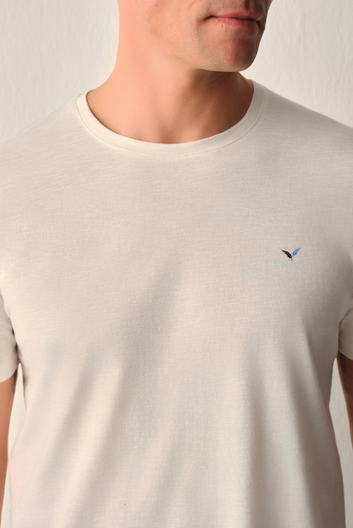 Lacivert Desenli Feather Erkek Pamuklu Şort Pijama Takımı