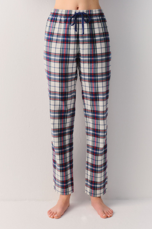 Ekose Pillow Check Ekoseli Pantolon