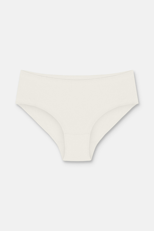 Ekru / Vizon / Pembe 3'lü Pamuklu Basic Yüksek Bel Slip Külot