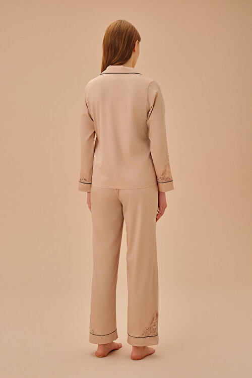 Nude Amber Maskülen Pijama Takımı