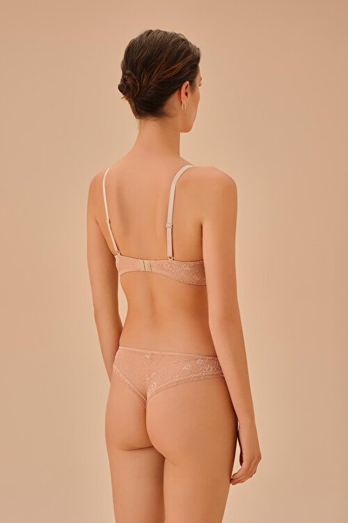 Nude Dual Brazilian String Külot