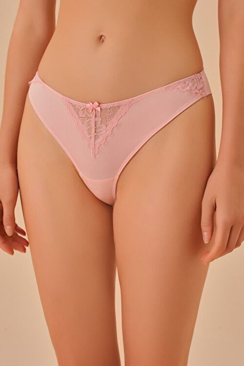 Pembe Sapphire Brazilian String Külot