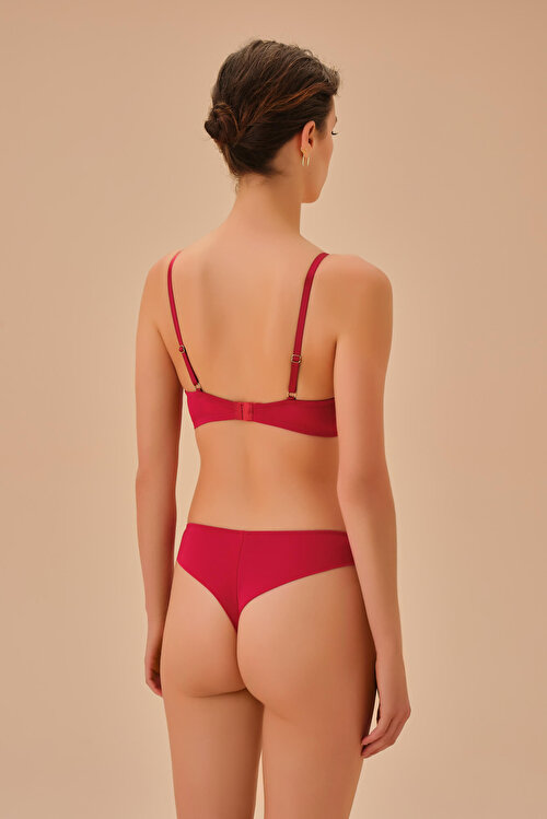 Bordo Sapphire Brazilian String Külot
