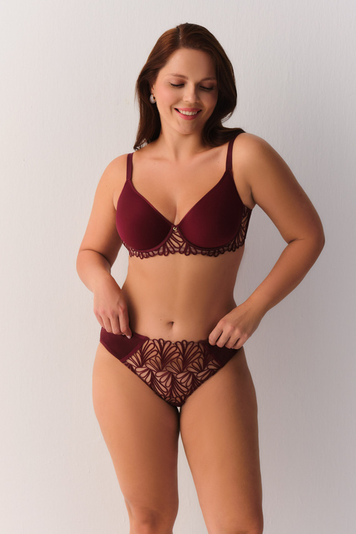Bordo Dark Temptation Dantelli Slip Külot
