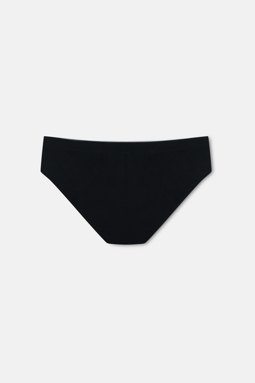 Siyah Smart Cotton Erkek Modal Slip Külot