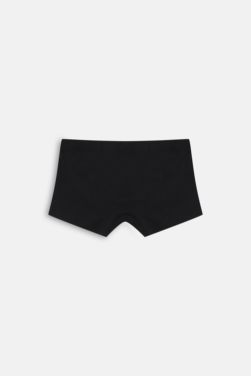 Siyah Pure Erkek Pamuklu Boxer