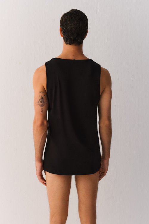 Siyah Smart Cotton Modal Atlet