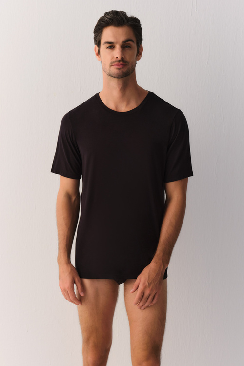 Siyah Warming Erkek T-Shirt
