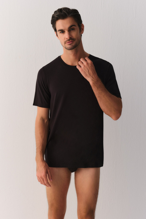 Siyah Warming Erkek T-Shirt