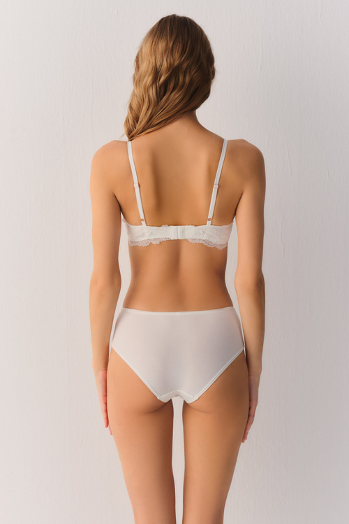 Ecru Comfy Modal High Waist Slip