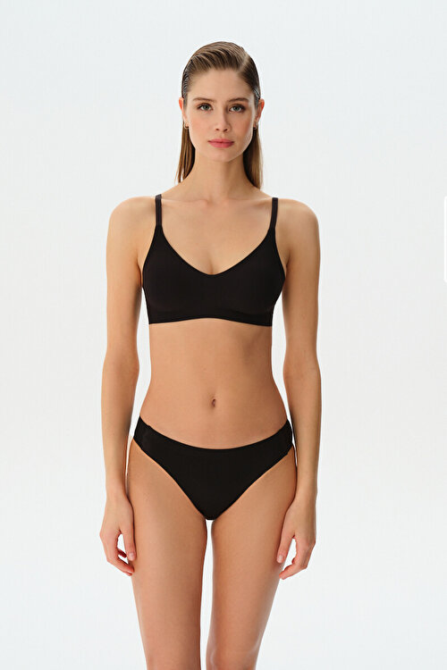 Siyah Invisible Soft Sütyen