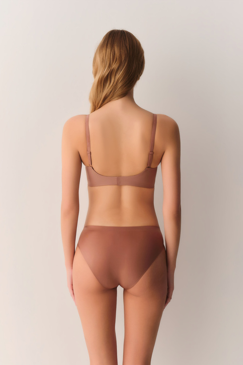 Nude Invisible Lazer Kesim İz Bırakmayan Balensiz Dekolteli Sütyen