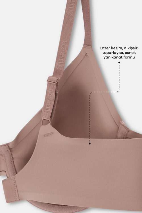 Nude Cathy Toparlayıcı Desteksiz Balenli Sütyen