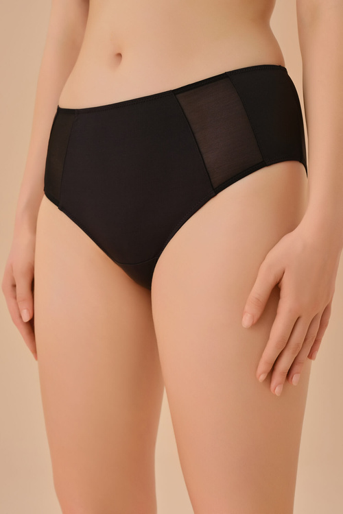 Siyah Juliet Slip Külot