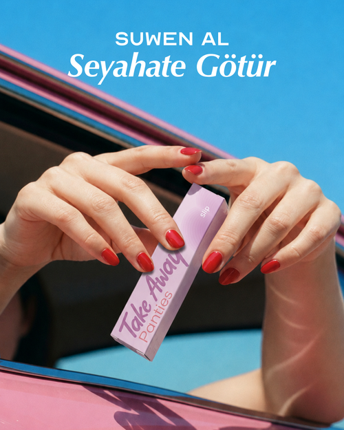 Siyah Take Away Lazer Kesim İz Bırakmayan Slip Külot