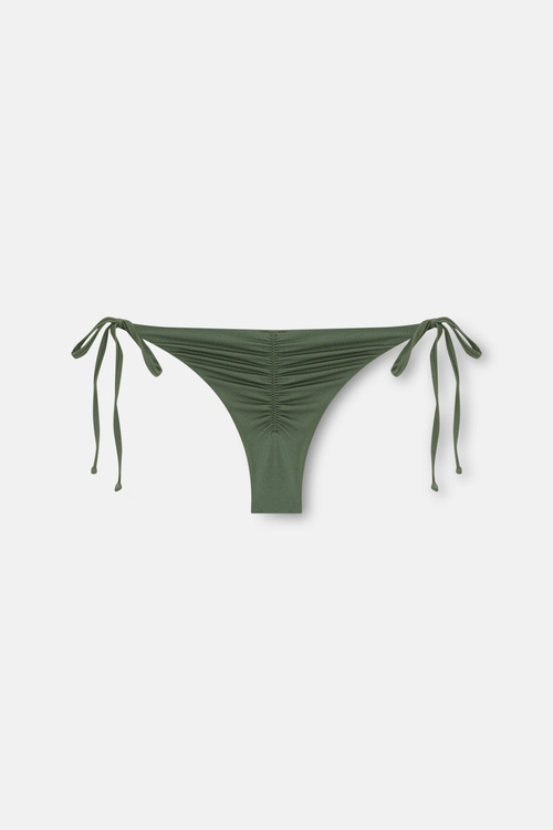 Jade Thin Tie Brazilian Bikini Bottom
