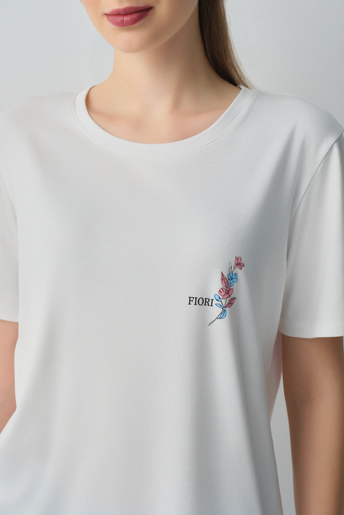 Mavili Mina Kapri Pijama Takımı