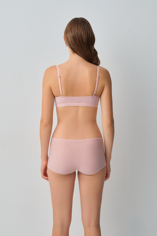 Pembe Comfort Crop Bralet Sütyen