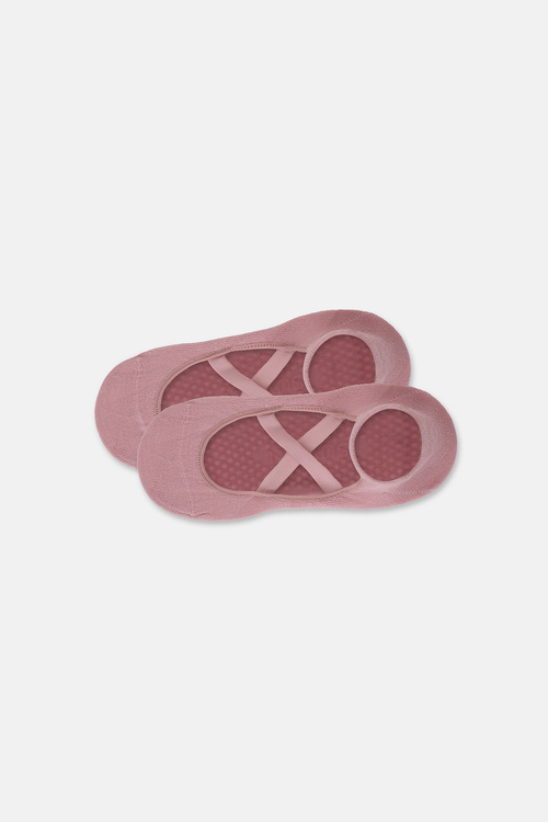 Pembe Yoga & Pilates Midi Suba Çorap