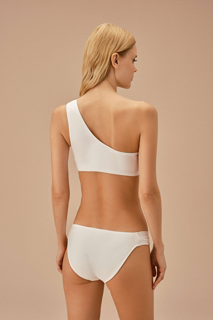 Tek Omuz Aksesuarlı Bralet Bikini Üst — görsel 3