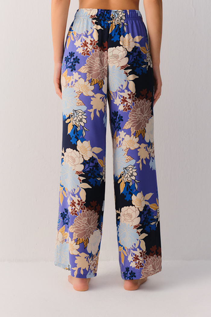 Flowery Night Pantolon — görsel 3