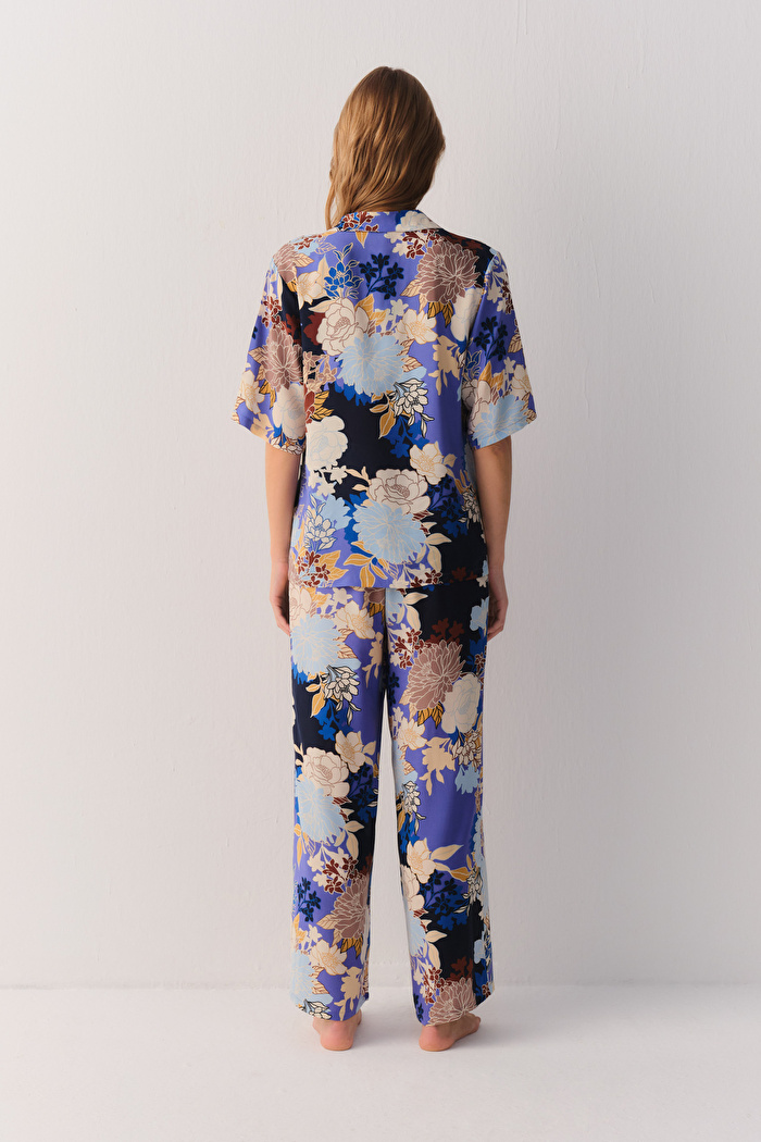 Flowery Night Pantolon — görsel 4