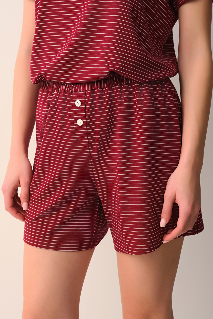 Casual Şort Pijama Takımı — görsel 4