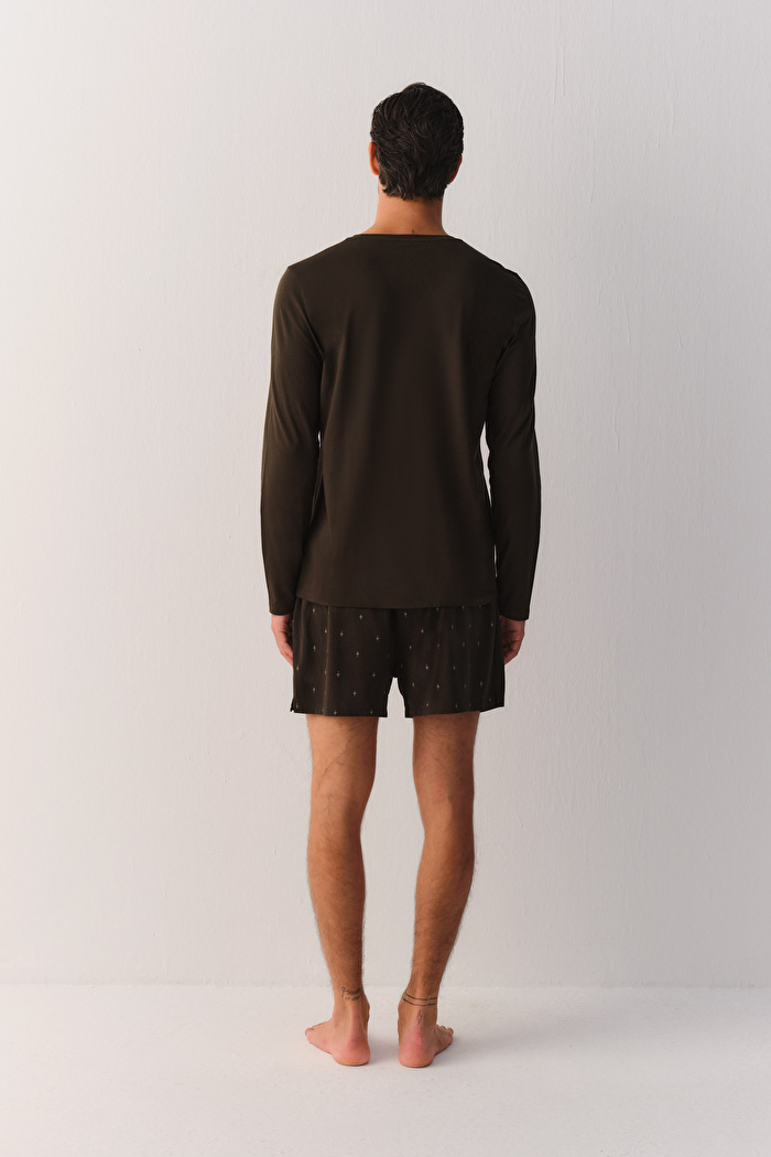 Casual Essentials Erkek Uzun Kollu T-Shirt — görsel 4