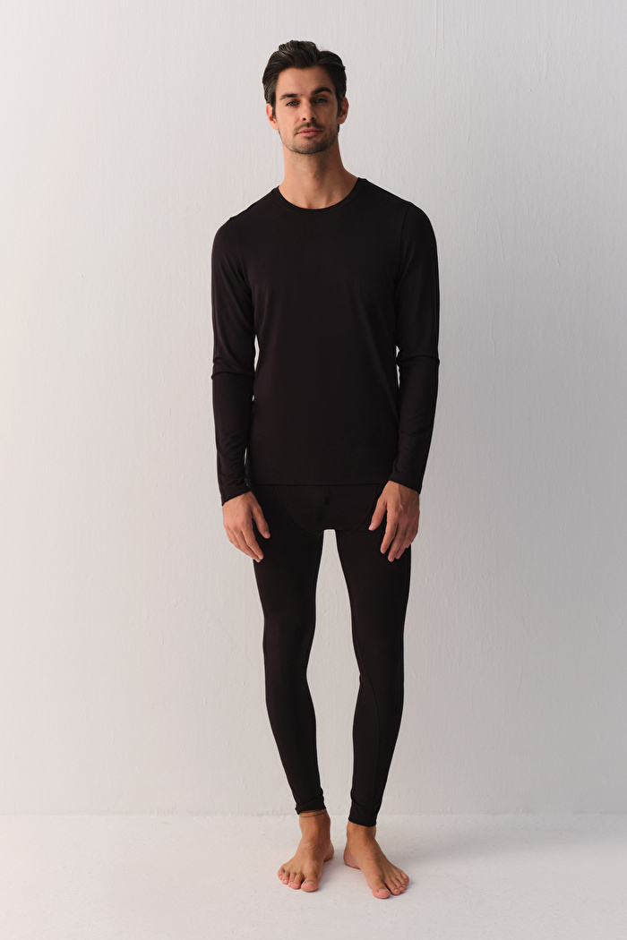 Warming Men Uzun Kollu T-Shirt — görsel 2