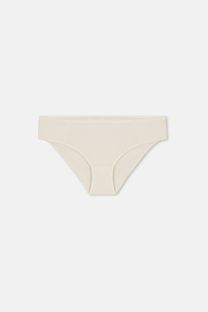 Ekru Gracefull Slip Külot