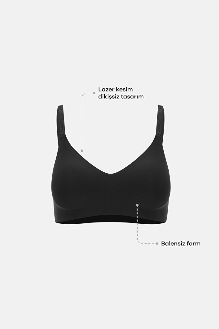 Invisible Soft Lazer Kesim İz Bırakmayan Balensiz Sütyen — görsel 2