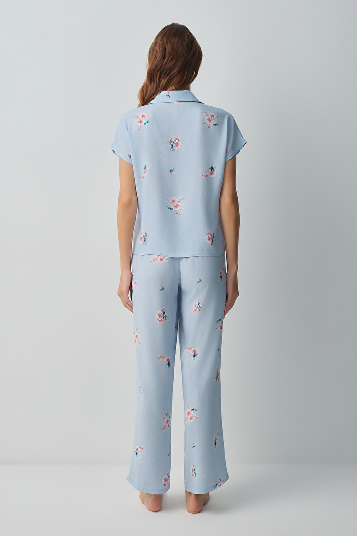 Bliss Gömlek Yaka Pijama Takımı — görsel 4