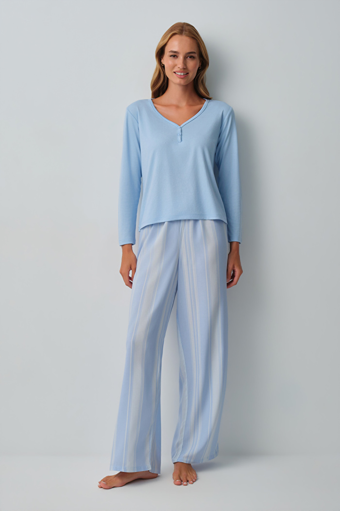 Freya V Yaka Pijama Takımı — görsel 2