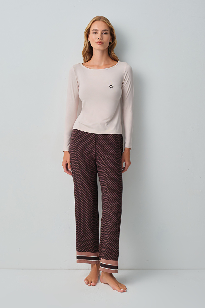 Monogram Pijama Takımı — görsel 2