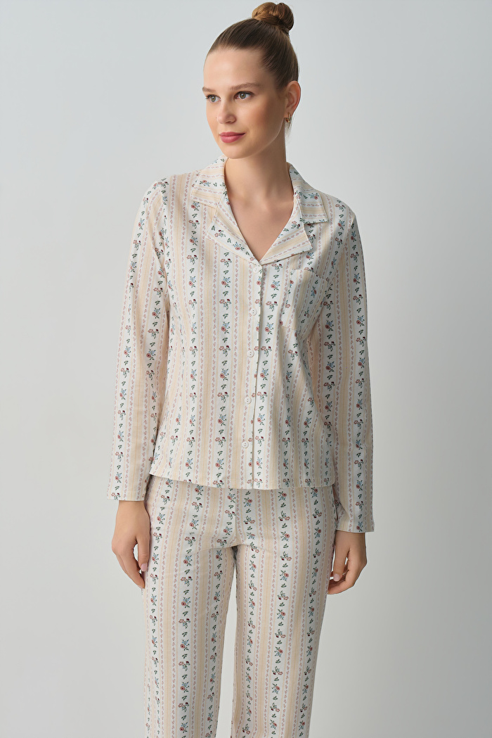 Stella Gömlek Yaka Pijama Takımı — görsel 3