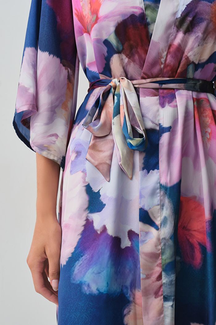 Floral Uzun Sabahlık — görsel 4