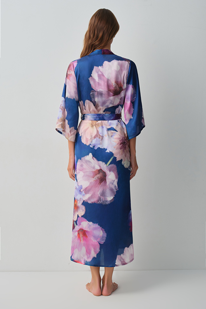 Floral Uzun Sabahlık — görsel 5
