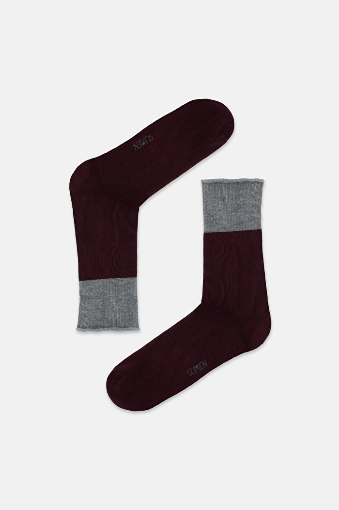 2'li Colorblock Soket Çorap — görsel 4